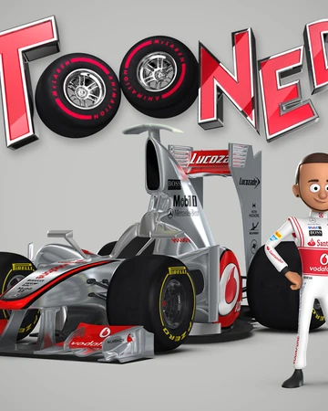 lewis hamilton tooned