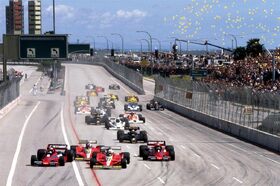 Niki Lauda, Brabham BT46B Alfa Romeo leads team mate John Watson, Brabham  BT46B Alfa Romeo and Carlos Reutemann, Ferrari 312T3., Swedish GP