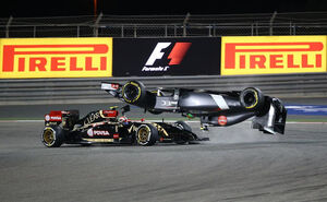 2014 Bahrain GP Accident