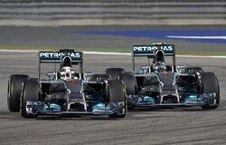 2014 Bahrain Grand Prix With Mercedes
