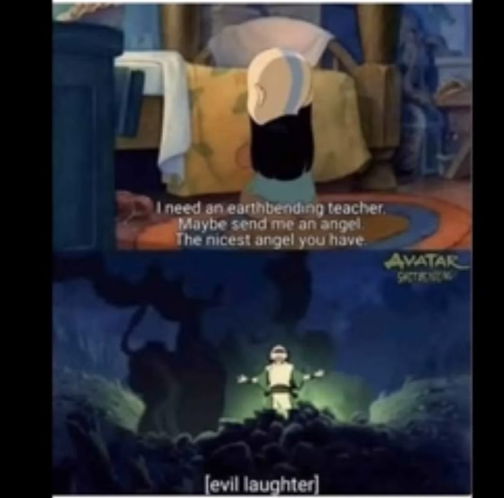 Không có gì tốt hơn khi được cười thả ga với những memes về Avatar The Last Airbender đúng không nào? Để đáp ứng các yêu cầu của người hâm mộ, những nội dung mới nhất, sáng tạo nhất đang được cập nhật và chúng tôi khuyến khích bạn xem qua bức ảnh liên quan!