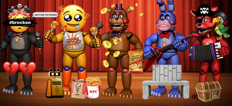 All the FNAF 6 characters and who they are, Fandom