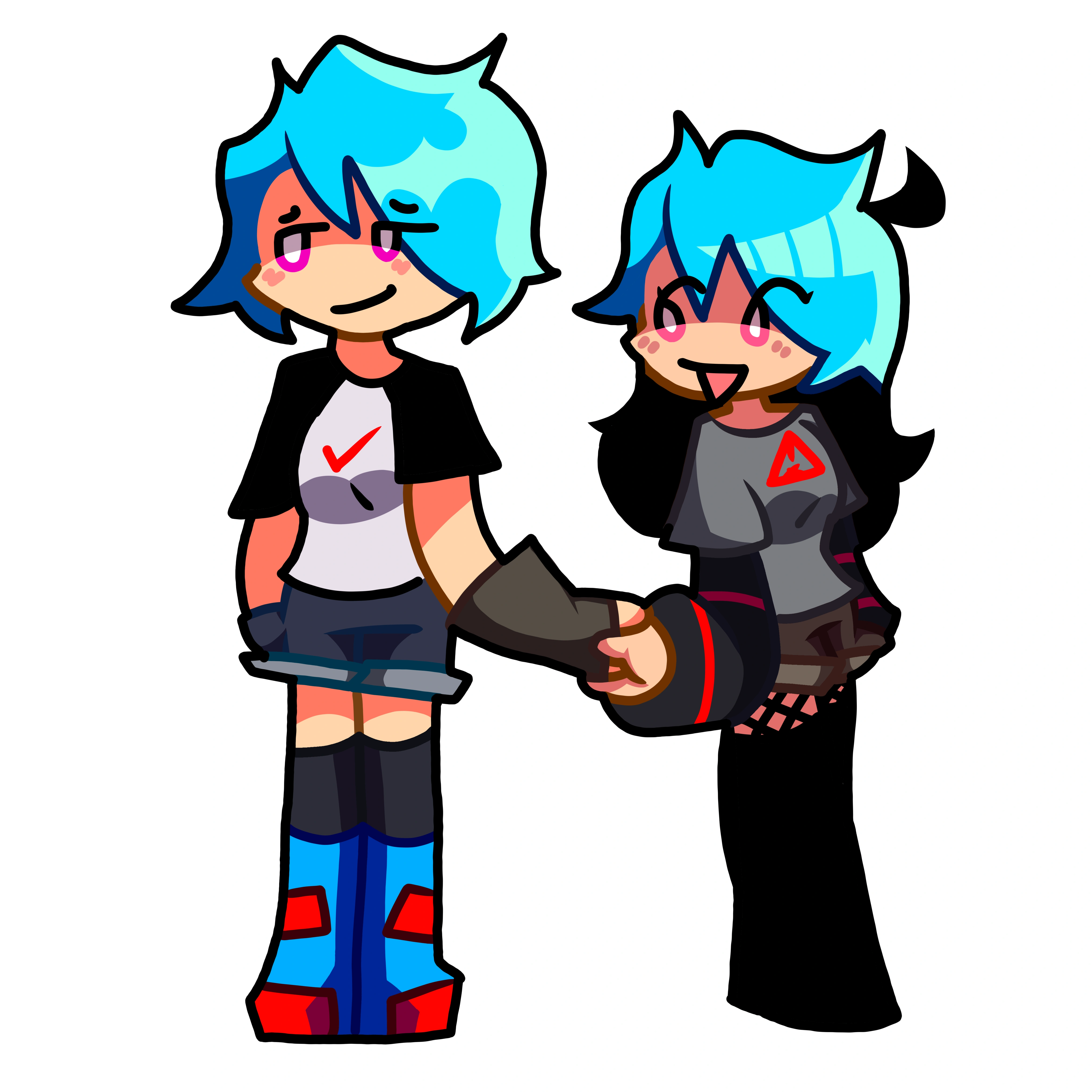 Its raining so hard outside anyways heres some art | Fandom