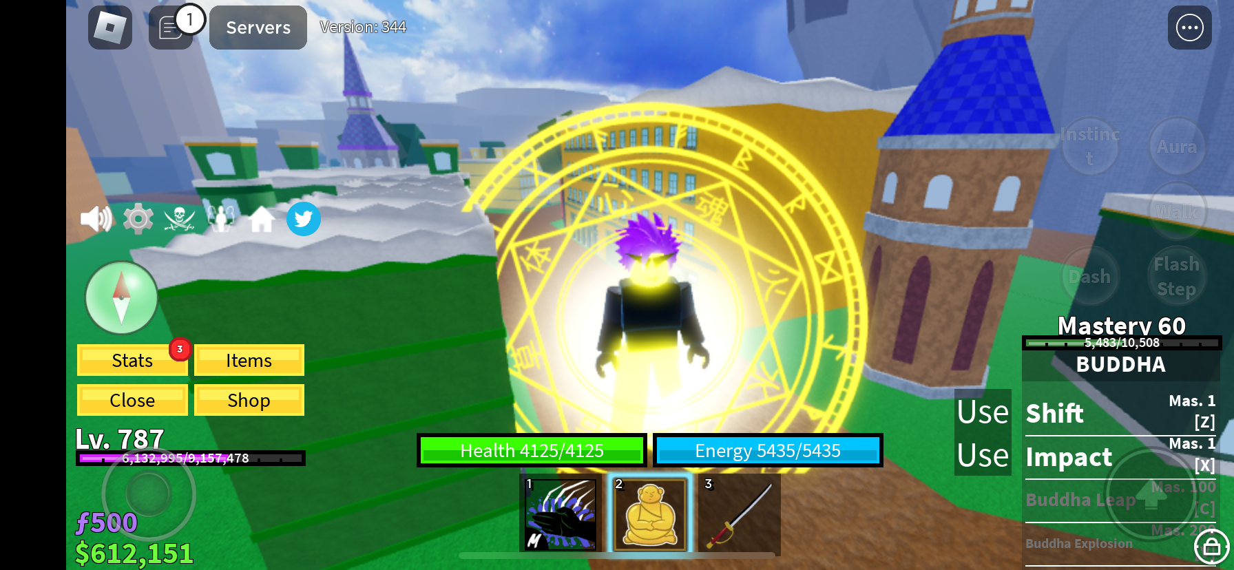 Buddha awakening is taller than the normal one? well haha see this dude : r/ bloxfruits