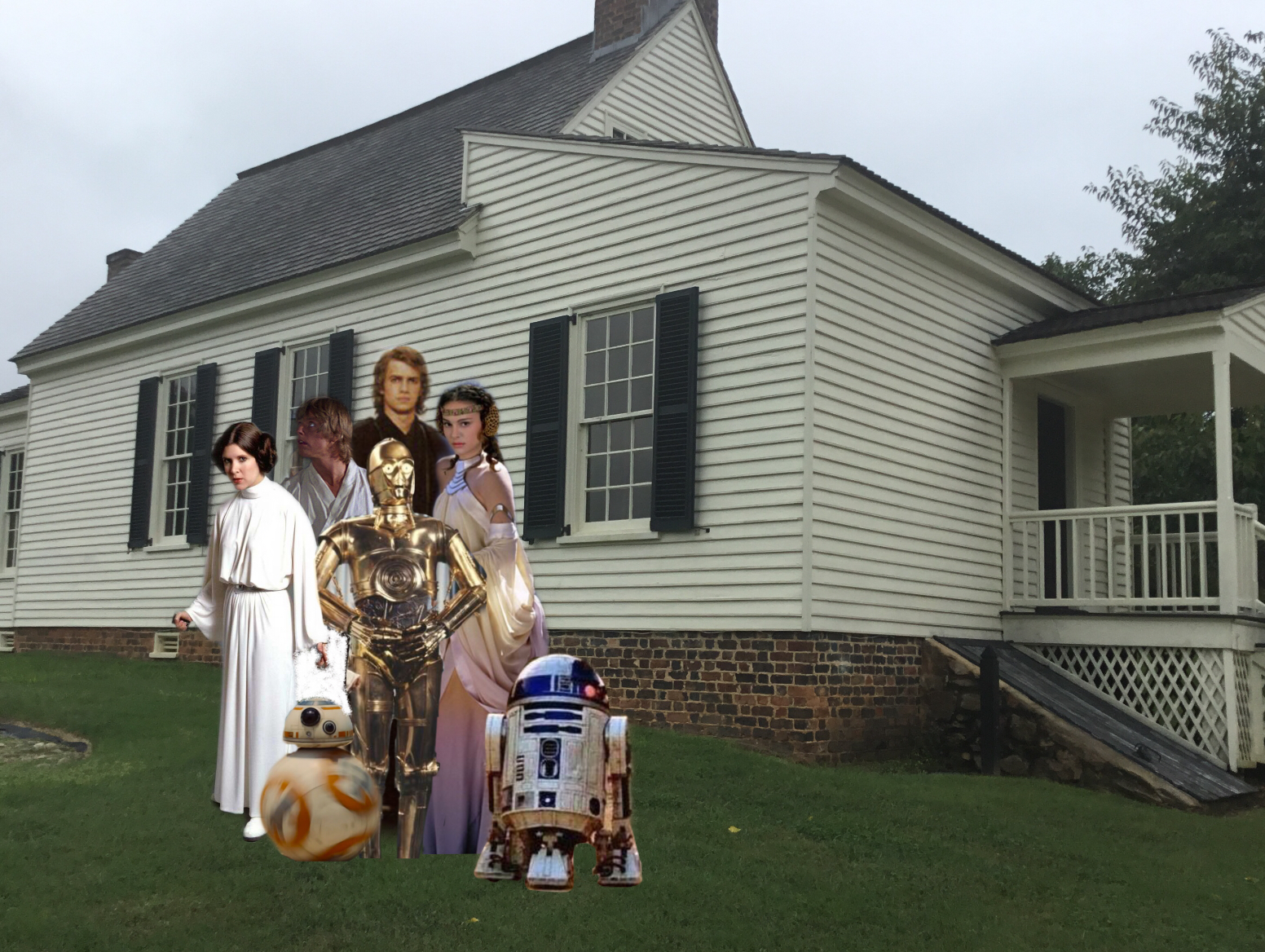 Star Wars Gang At The Patrick Henry Home At Redhill Virginia Fandom