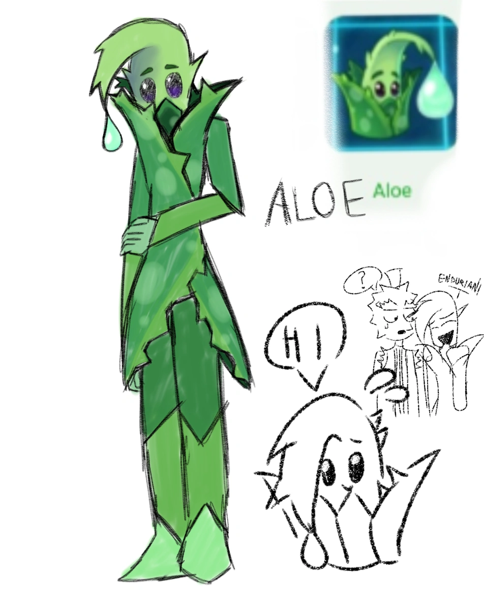 My aloe design here Fandom