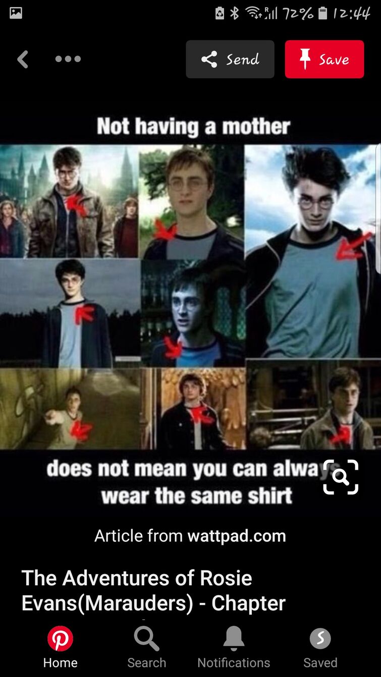 Harry Potter Meme Chain