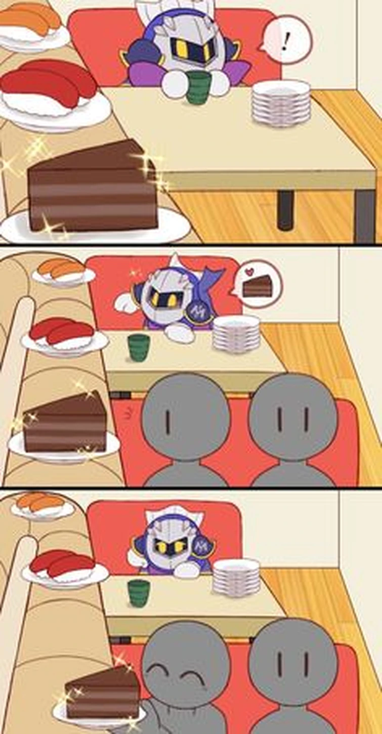 Hey, I got something to show you! *Causally bombards you with Kirby