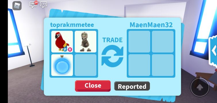 Any Way To See In Game Trade History Fandom - adopt me history roblox