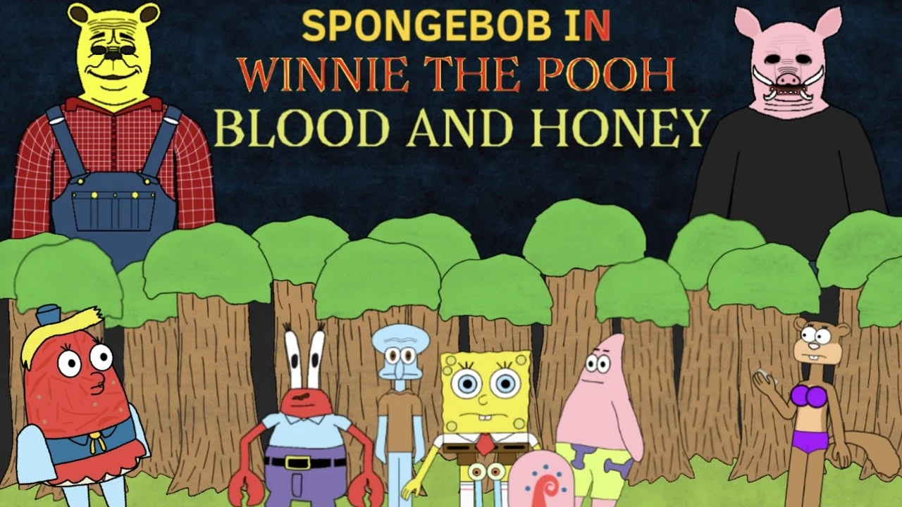 SpongeBob In Winnie The Pooh Blood And Honey (A fan animation parody