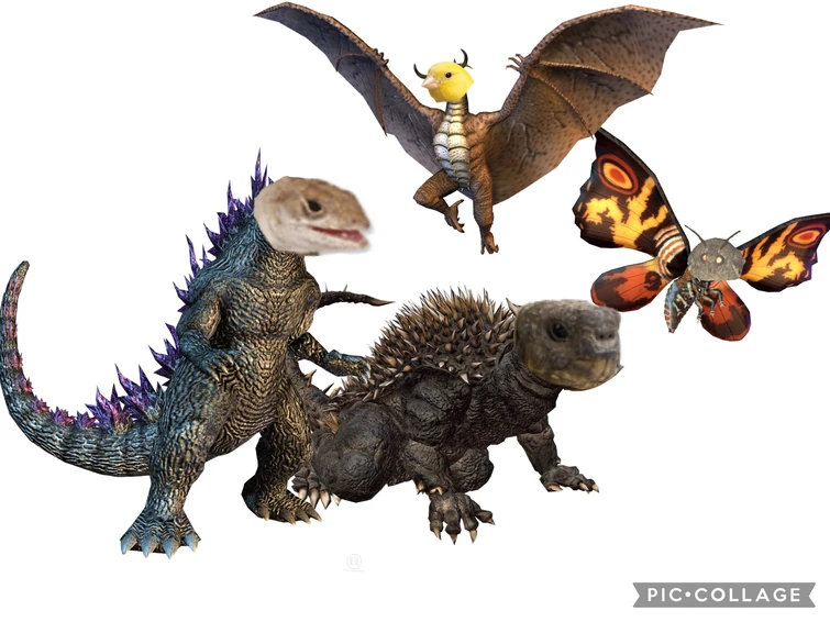 Random kaiju ideas Godzilla and friends but as actual animals Fandom