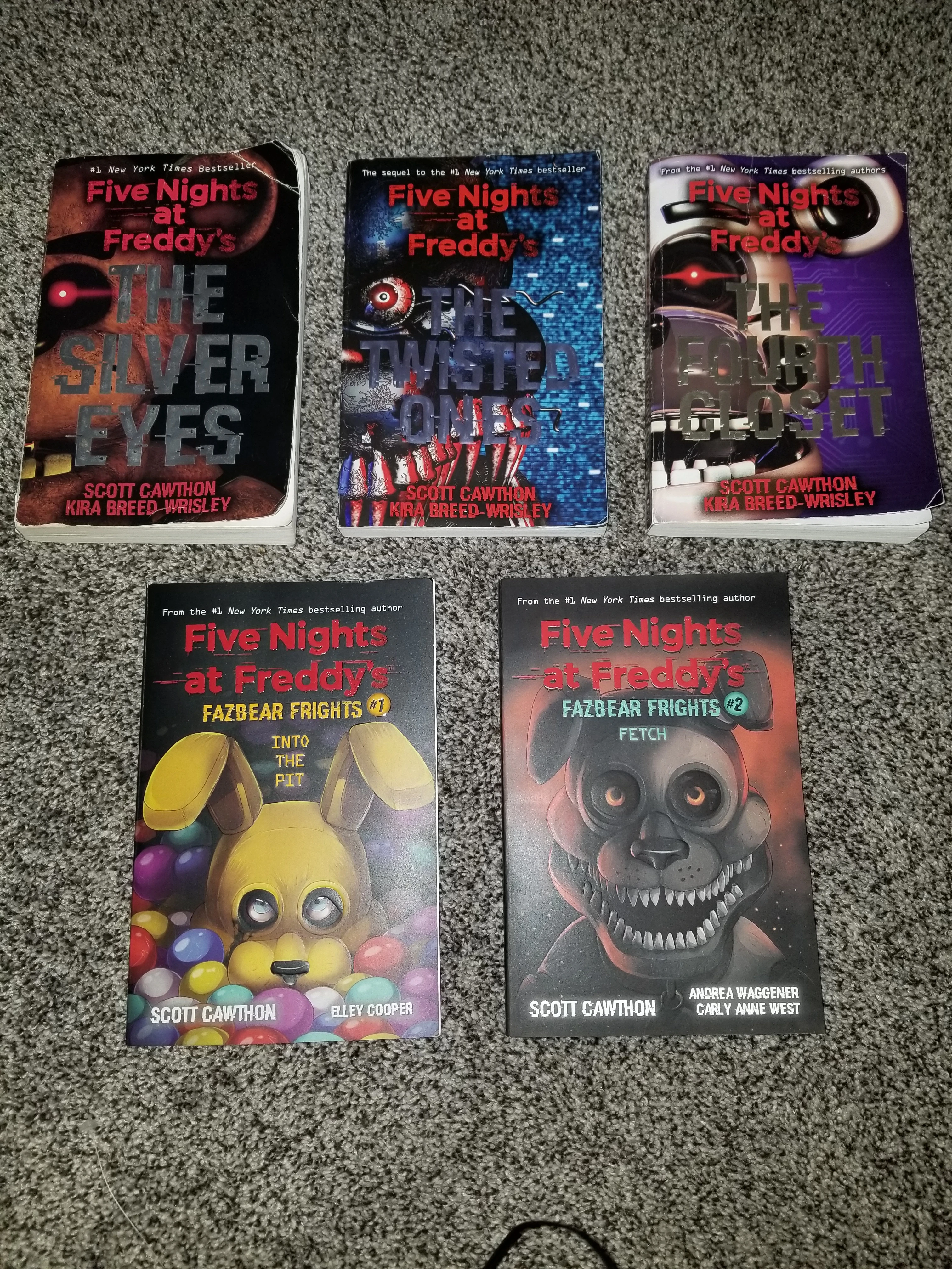 Update on My FNaF Books Collection! | Fandom