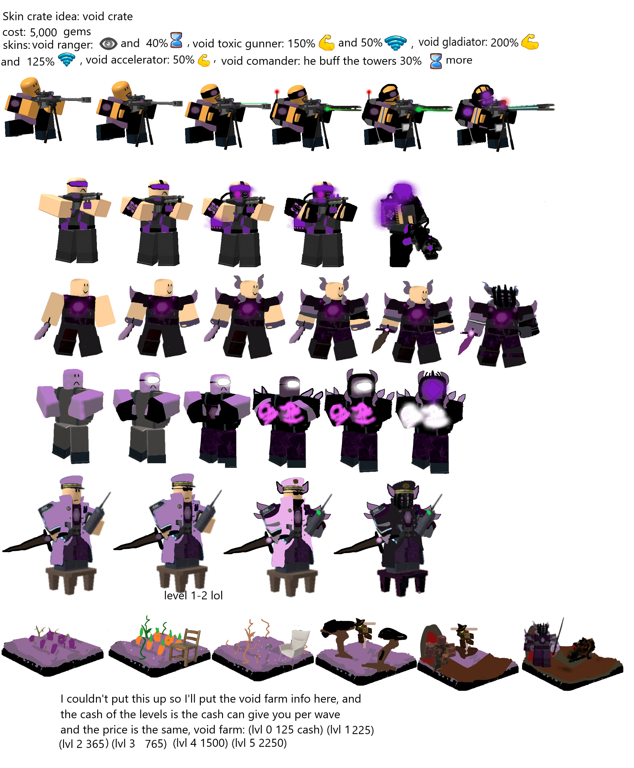 tds towers  Minecraft Skins