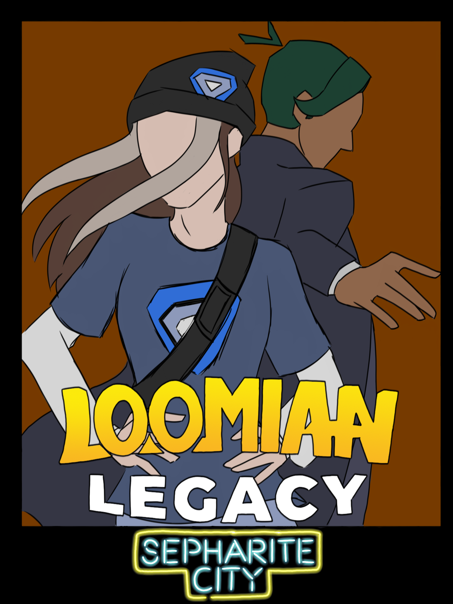 💙My Loomian Legacy Team💙(Fanart/By: LaryBlueGhost)