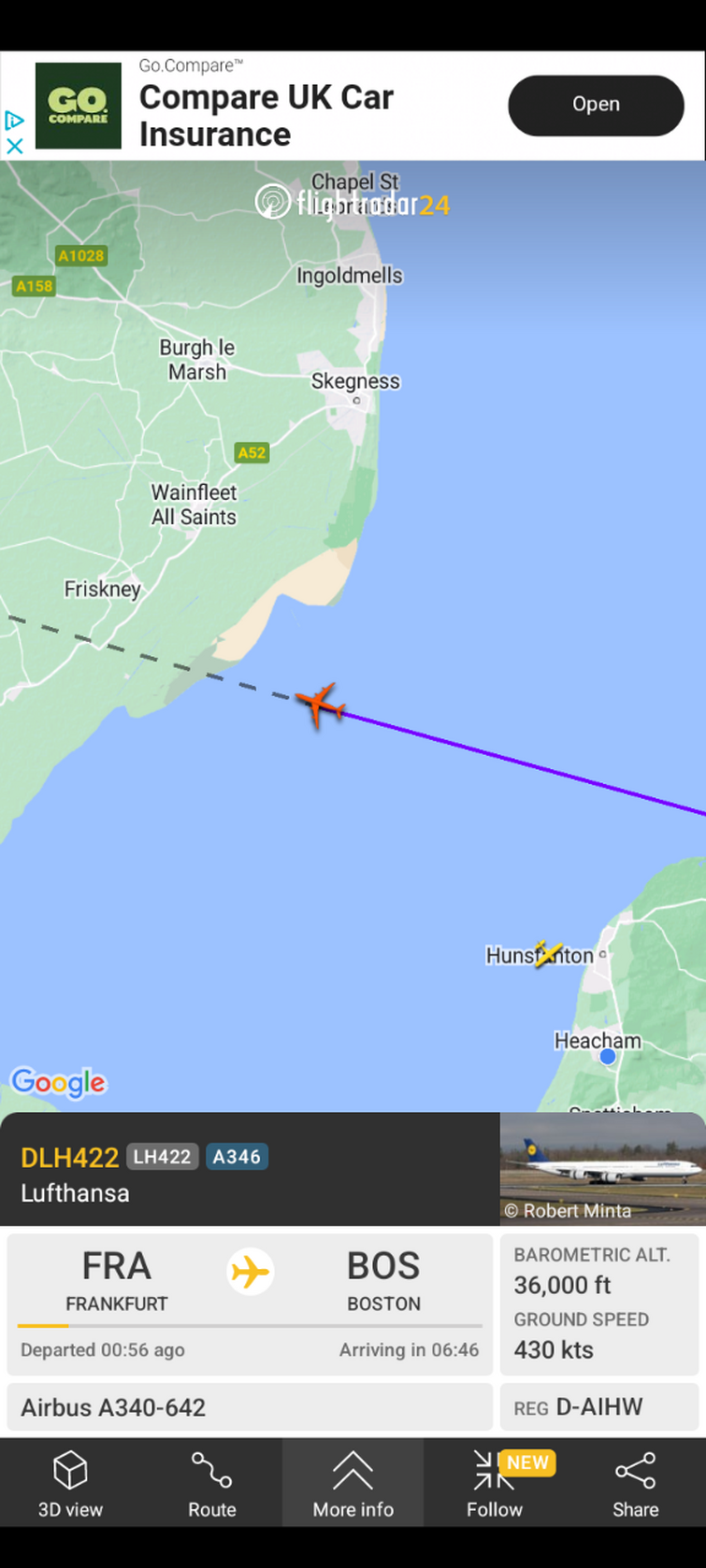 An a340 just passed my holiday house fandom