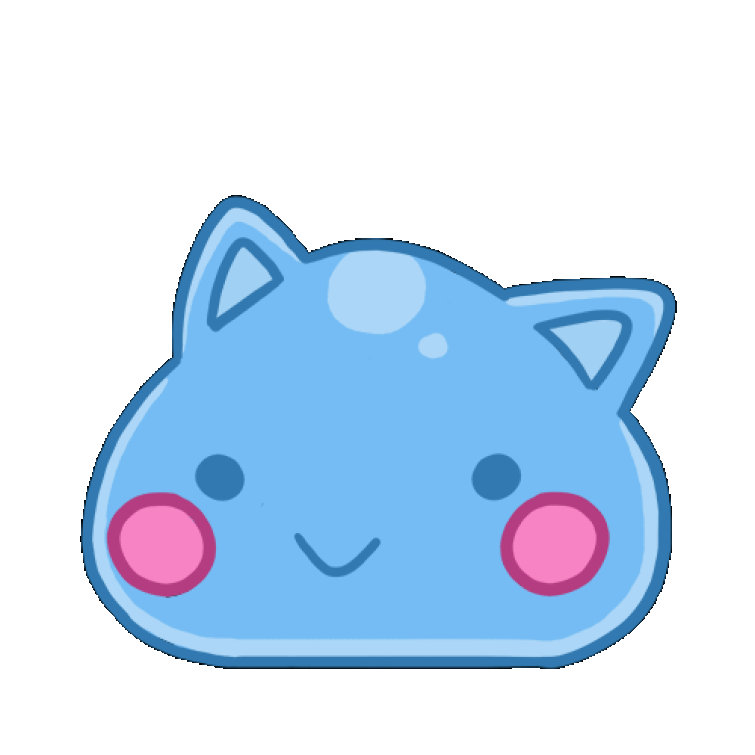 I just found the cutest slime cat gif | Fandom