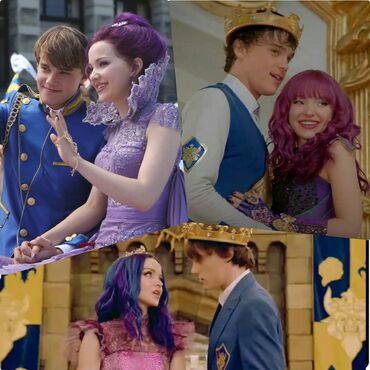 Descendants 1.2.3ita on Instagram: “Zed and Addison: Zombies 1 or 2?💚🐺💚  #descendants2 #descendants3 #dylan…