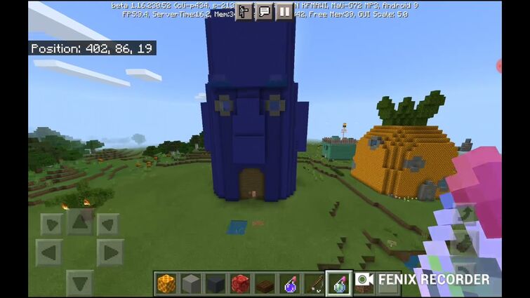 Squidwards House In Minecraft Fandom