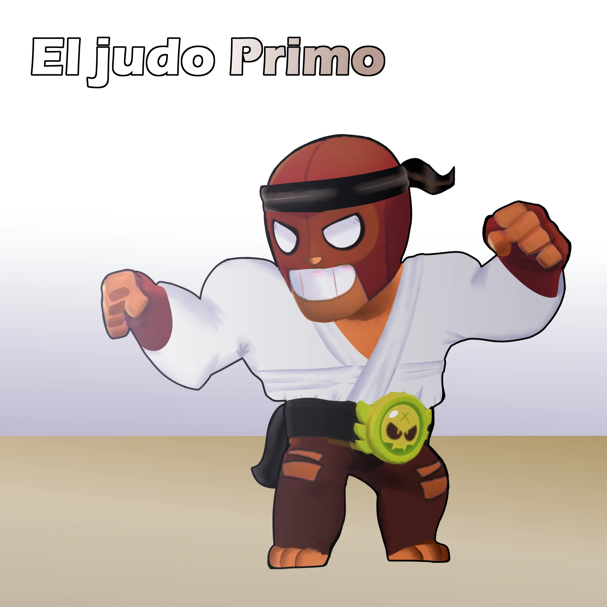 Маска эль примо рисунок