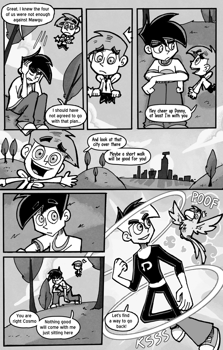 danny phantom fan art comics