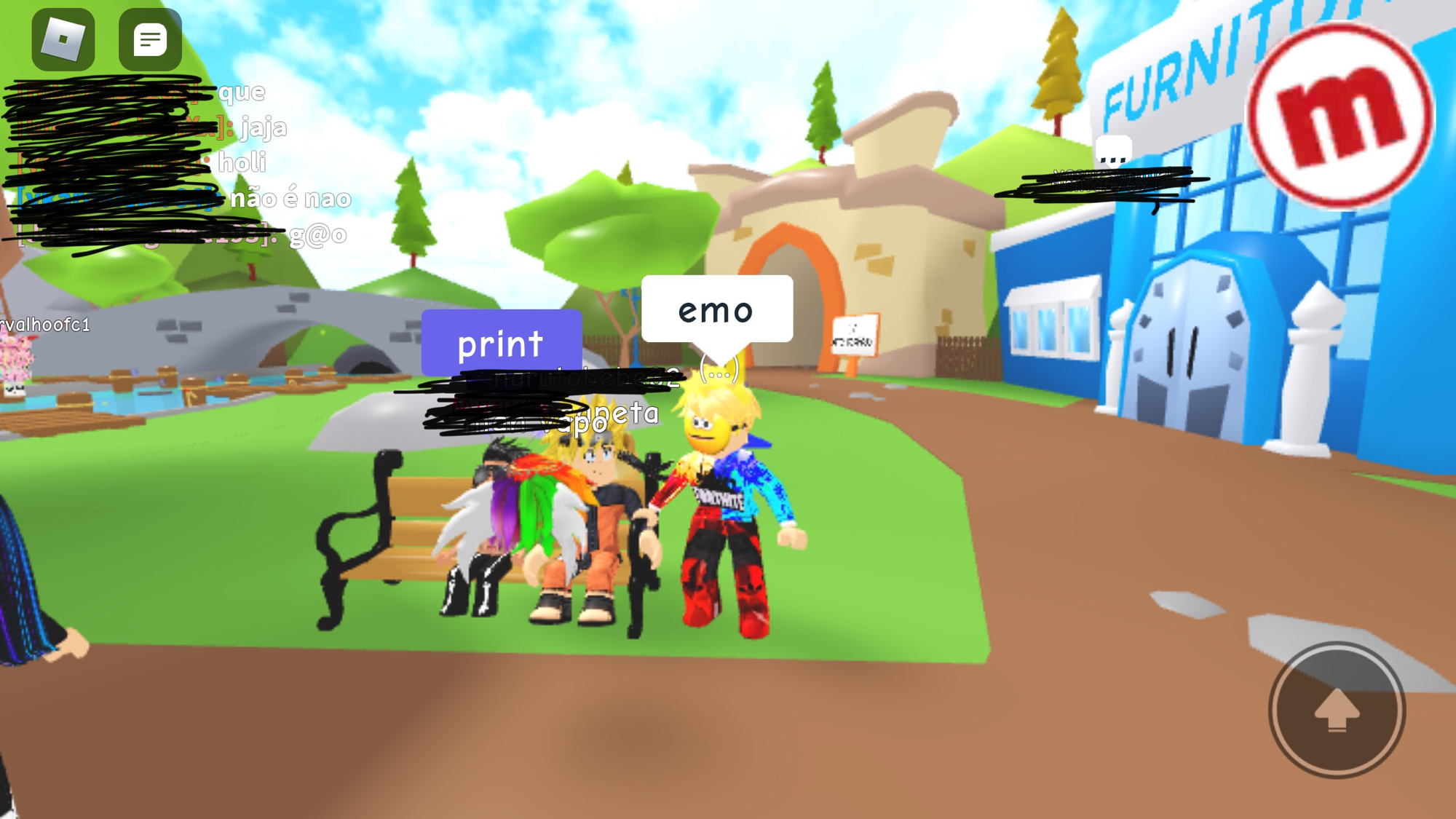 Should I Do Edits Also A Picture Of Me And My Bff Trolling Kids On Roblox Fandom - emo friends in roblox