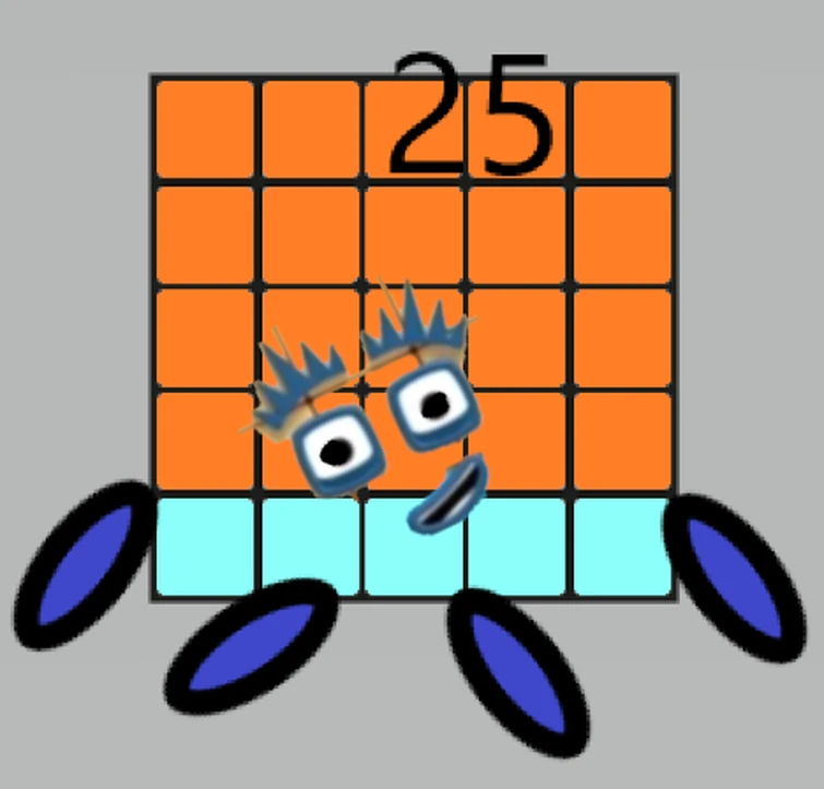 daily numberblock 25 | Fandom