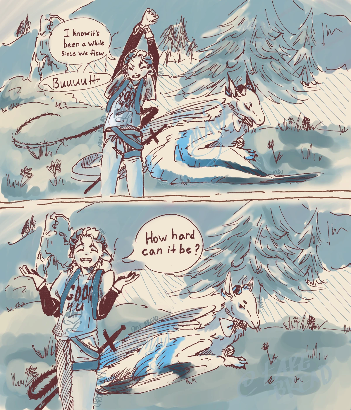 Flight Problems (Mini Comic) ((Well hi HP)) | Fandom
