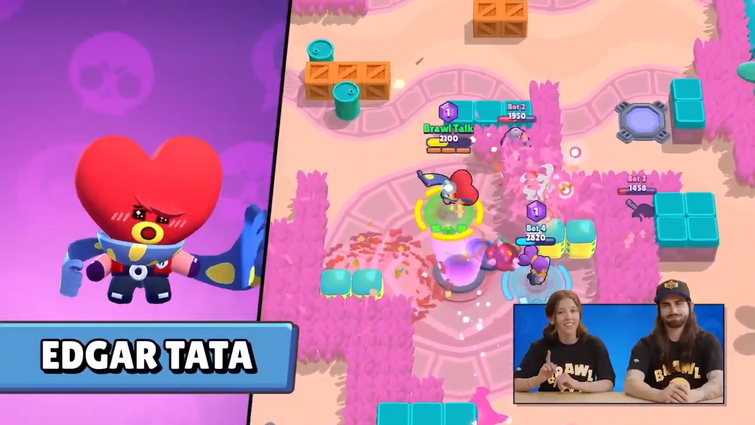 Что лучше brawl stars или standoff 2. Эдгар Tata Brawl Stars. Скины БТС В БРАВЛ старсе. Скины БРАВЛ старс бт21. BTS скины в Brawl Stars.