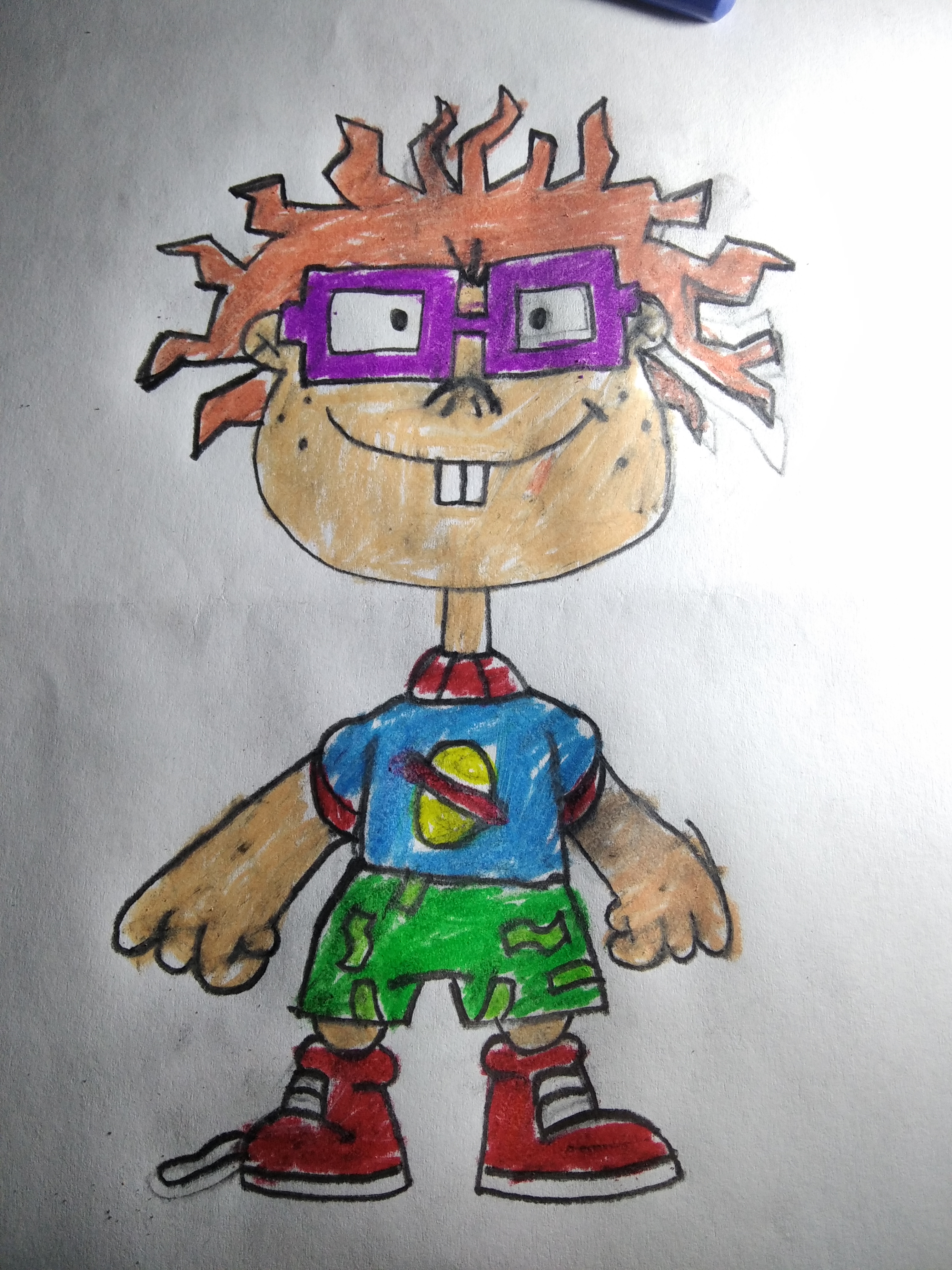Featured image of post How To Draw Chuckie From Rugrats Although i don t have any pictures of