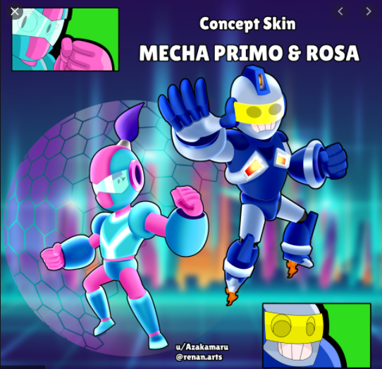 skins mecha brawl stars