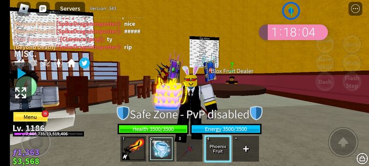 Blox fruit acc MAX Level (Well used)