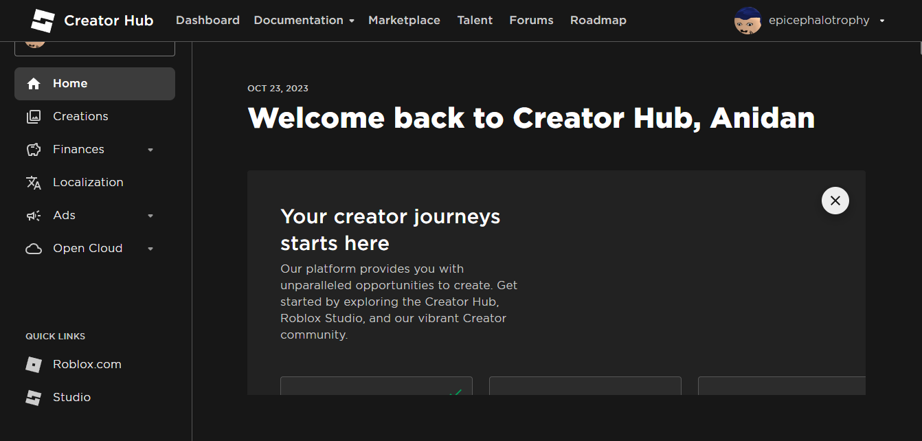 User Advertisements  Documentation - Roblox Creator Hub