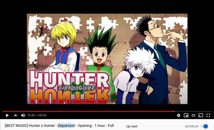 hunter x hunter theme song roblox id