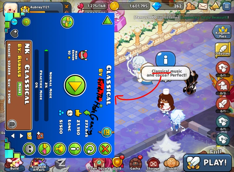 geometry dash references in cookie run kingdom | Fandom