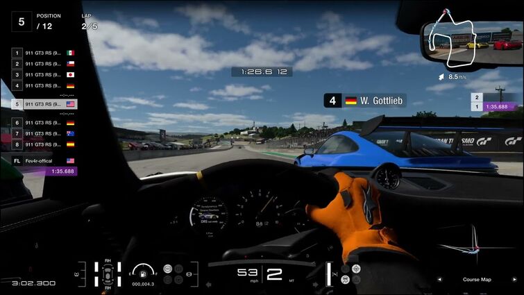 Whipping the new 992 GT3RS