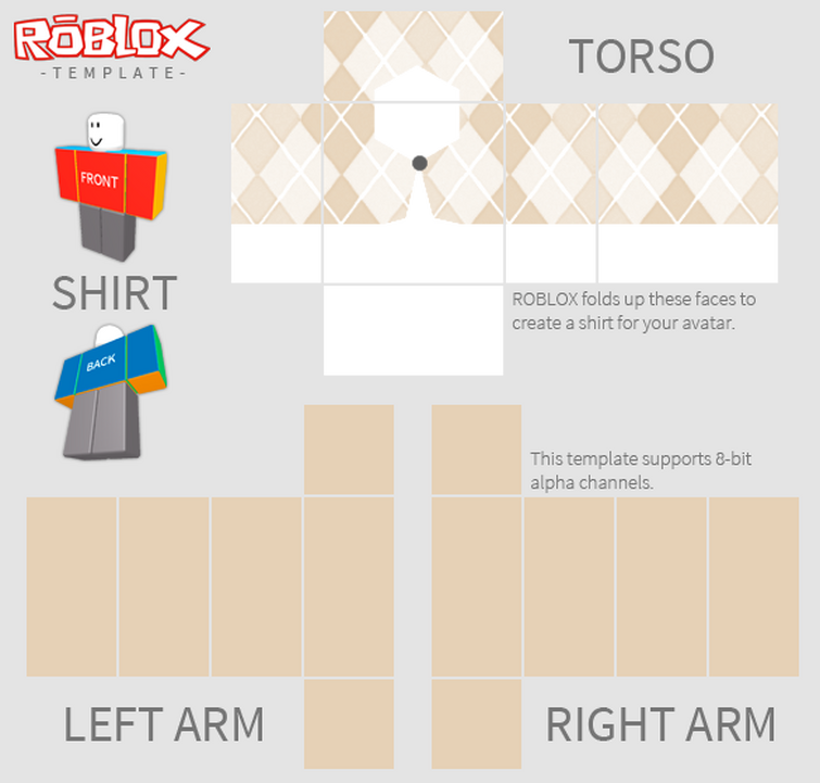 roblox shirt template girl aesthetic