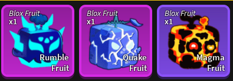 Trading rumble and quake, what can i get for them? : r/bloxfruits