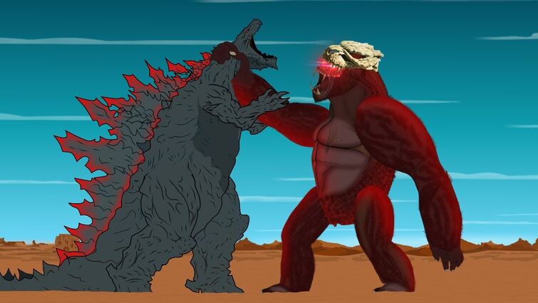 Evolution of GODZILLA x Evolution of KONG 2: The New Empire / ANIMATION CARTOON MOVIES
