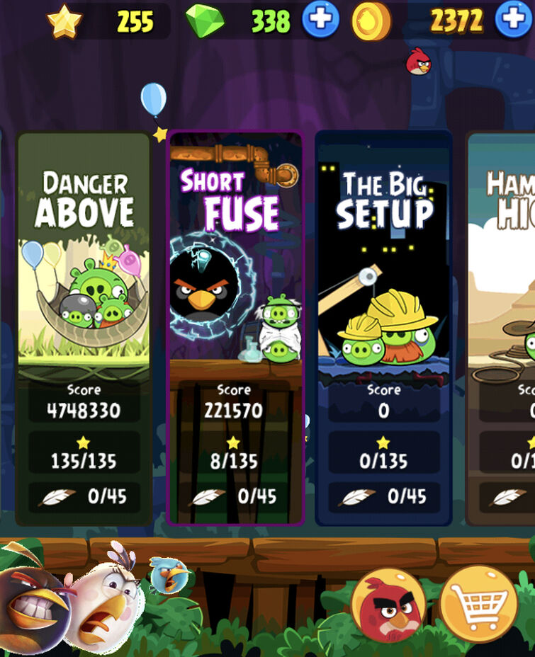 Finally I finished angry birds Epic