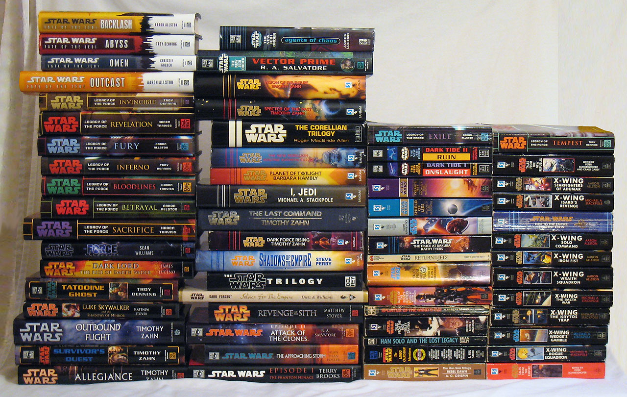 star wars legends book collection