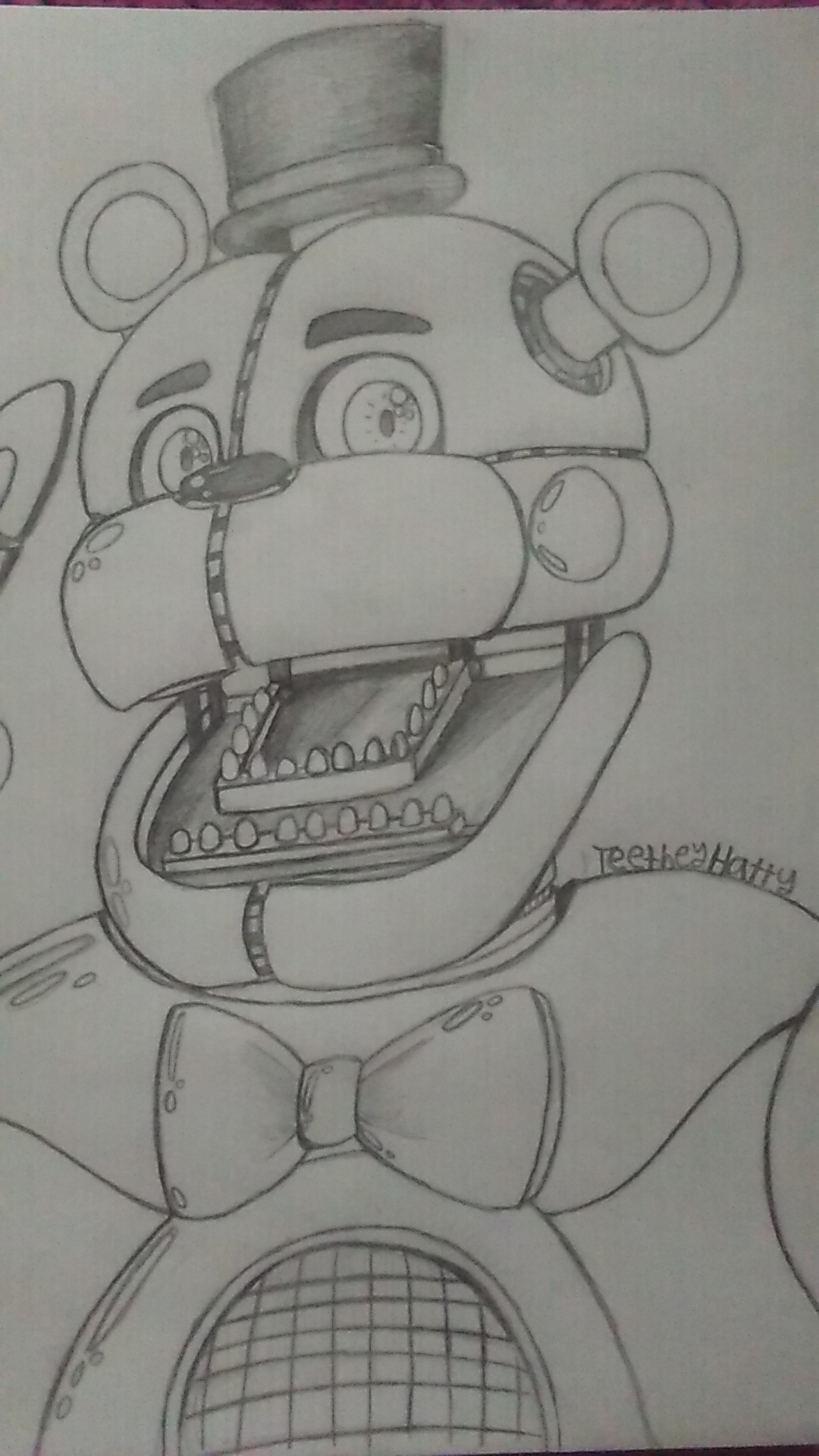 FNAF 9 Фредди рисунок