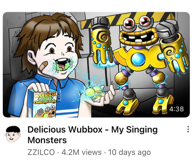 Delicious Wubbox COMPLETE EDITON - My Singing Monsters 