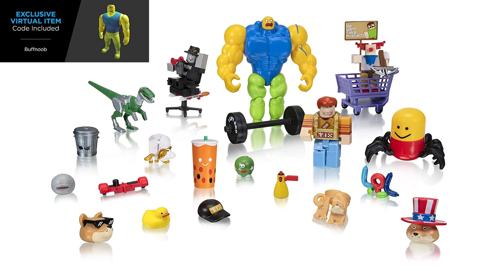 roblox buff noob toy code