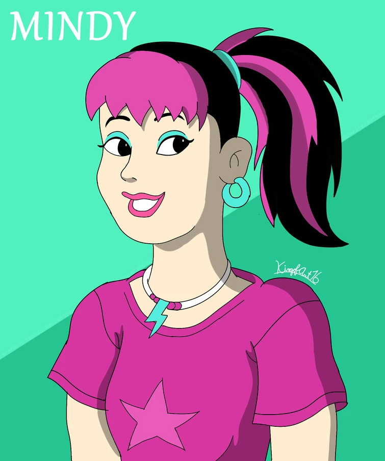 This is my edition of Mindy and I added it onto the fanart gallery on