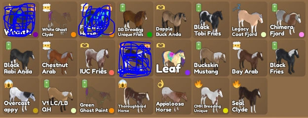 Trading Horses + Dye | Fandom