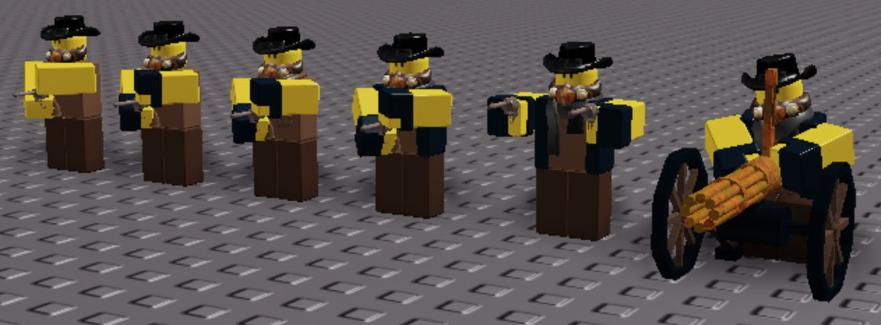 Cowboy Wastelander Skin Fandom - roblox tower defense simulator cowboy skin code