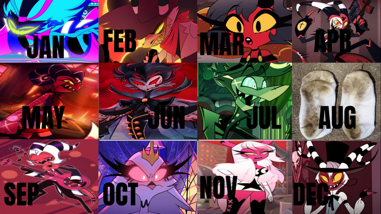 Hazbin Dojo Cast Line - Helluva Boss Edition by thieviusracoonus