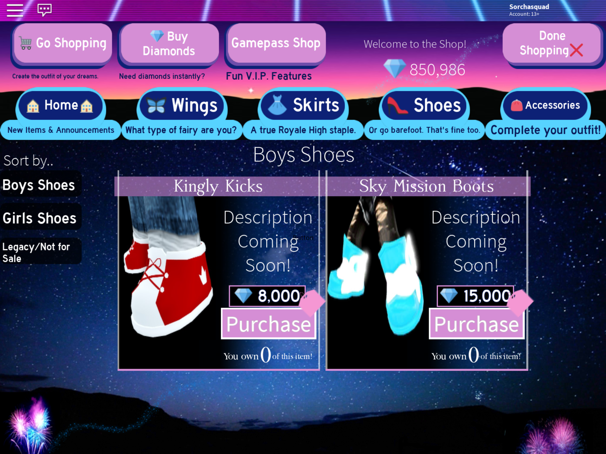 Royale High Heels Shop