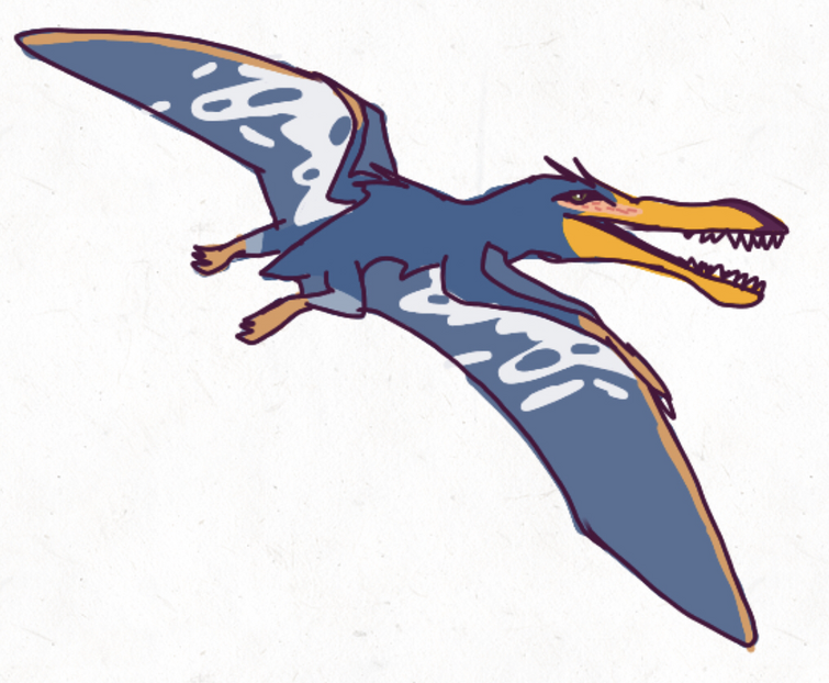 Pterodactylus Skeletal by SassyPaleoNerd on DeviantArt