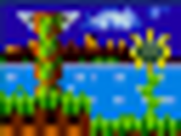 Moving Green Hill Zone Background 